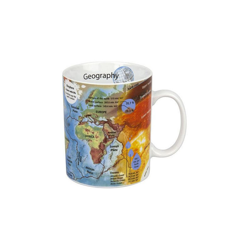 Tasse Könitz Mugs of Knowledge Geography