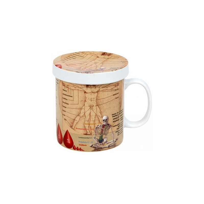 Tasse Könitz Wissensbecher für Teetrinker Medizin