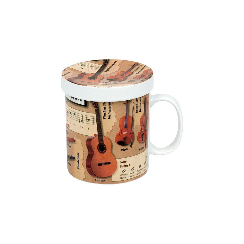 Tasse Könitz Mugs of Knowledge for Tea Drinkers Music