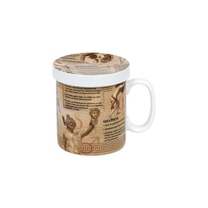 Könitz Tasse Wissensbecher für Teetrinker Mythologie