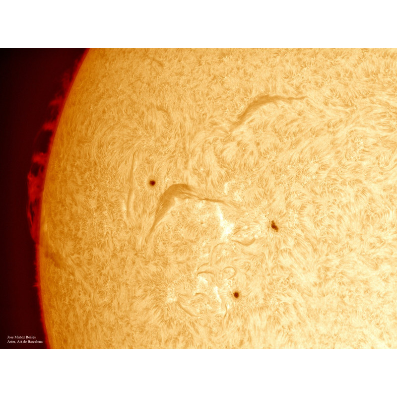 Lunette apochromatique Explore Scientific AP 102/712 ED CF Lunt LS100F H-alpha B1200 OTA