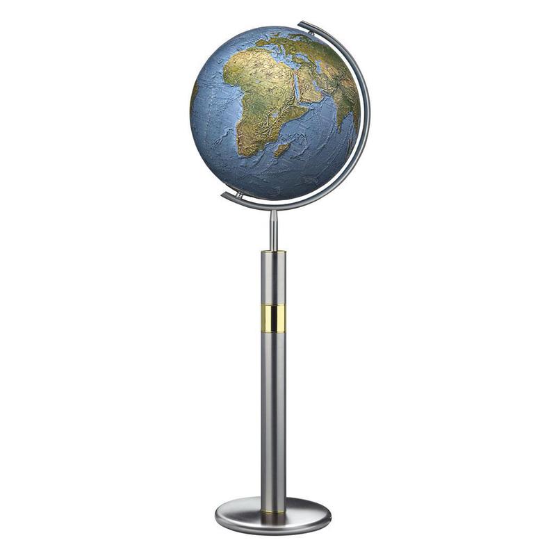 Globe sur pied Columbus Duorama Edelstahl 40cm (Francais)