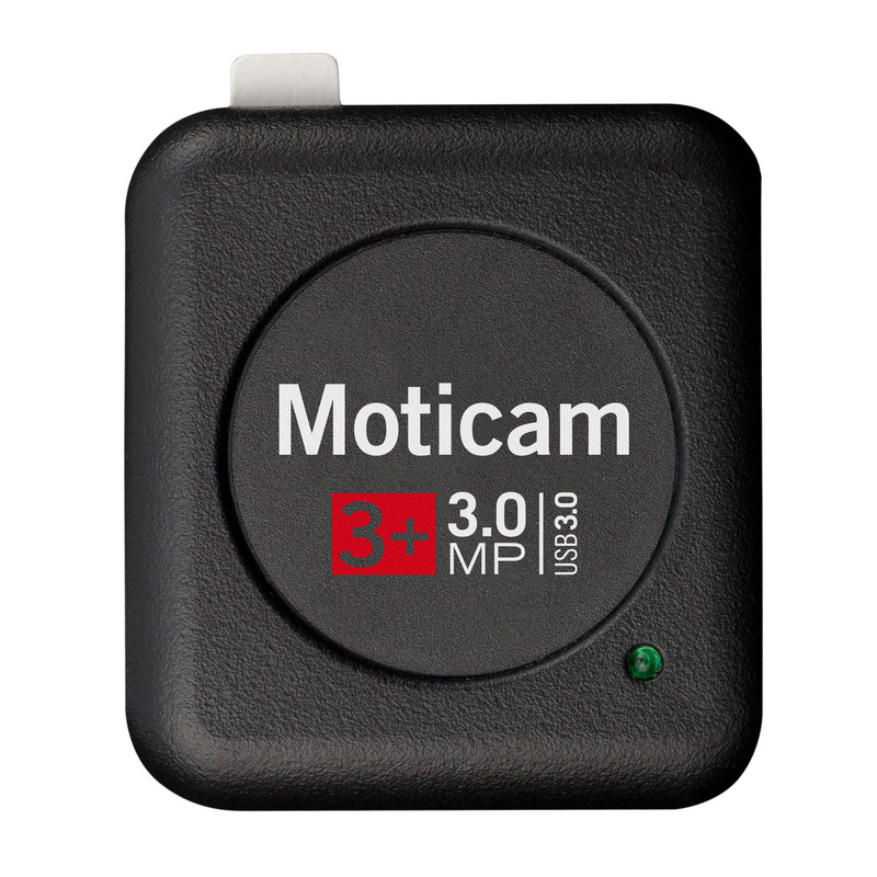 Motic Mikroskop BA310 trino, Kamera Moti-cam 3+, Kameraadapter 0,5x c-mount