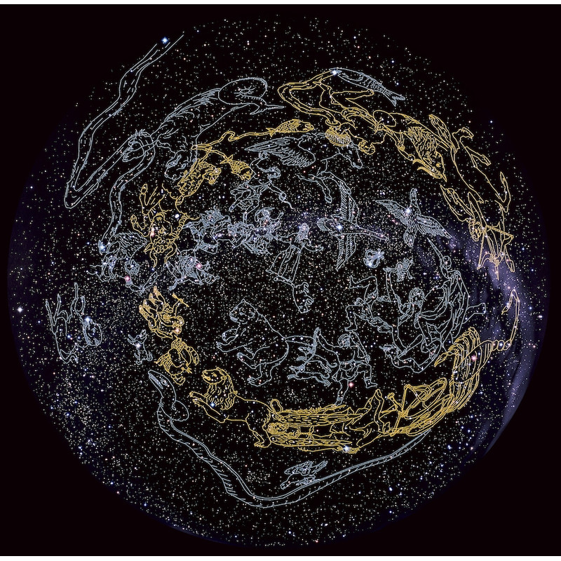 Redmark Diapositive pour les planétariums Bresser et NG Constellations