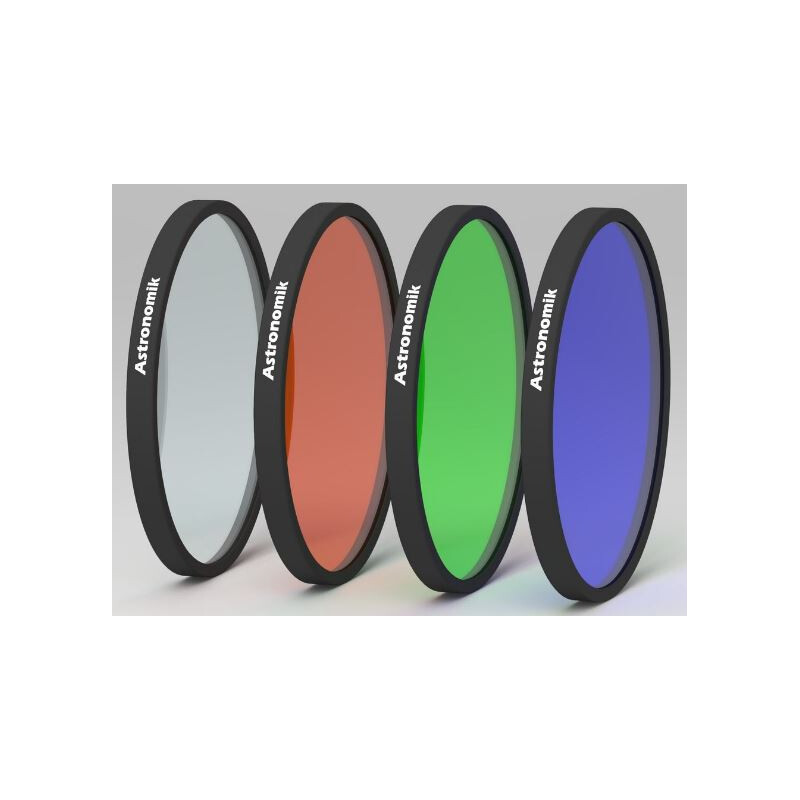 Astronomik L-RGB Filtersatz Typ 2c 50mm gefasst