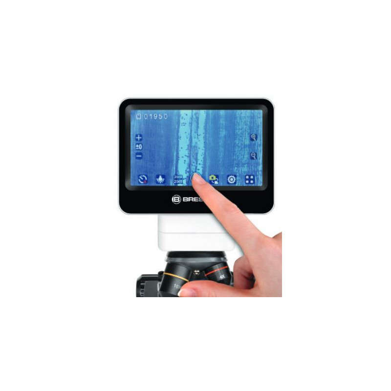 Bresser LCD-Mikroskop Touch, 5MP, 40x-1400x