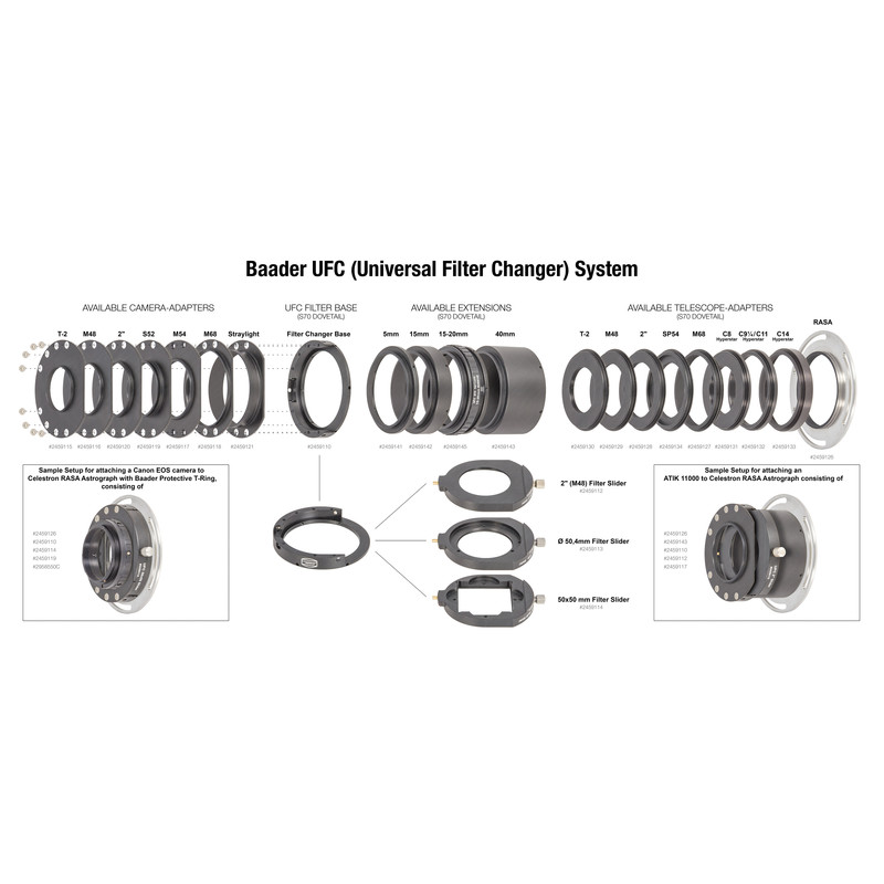 Baader UFC Hyperstar-Adapter für C11/C9.25