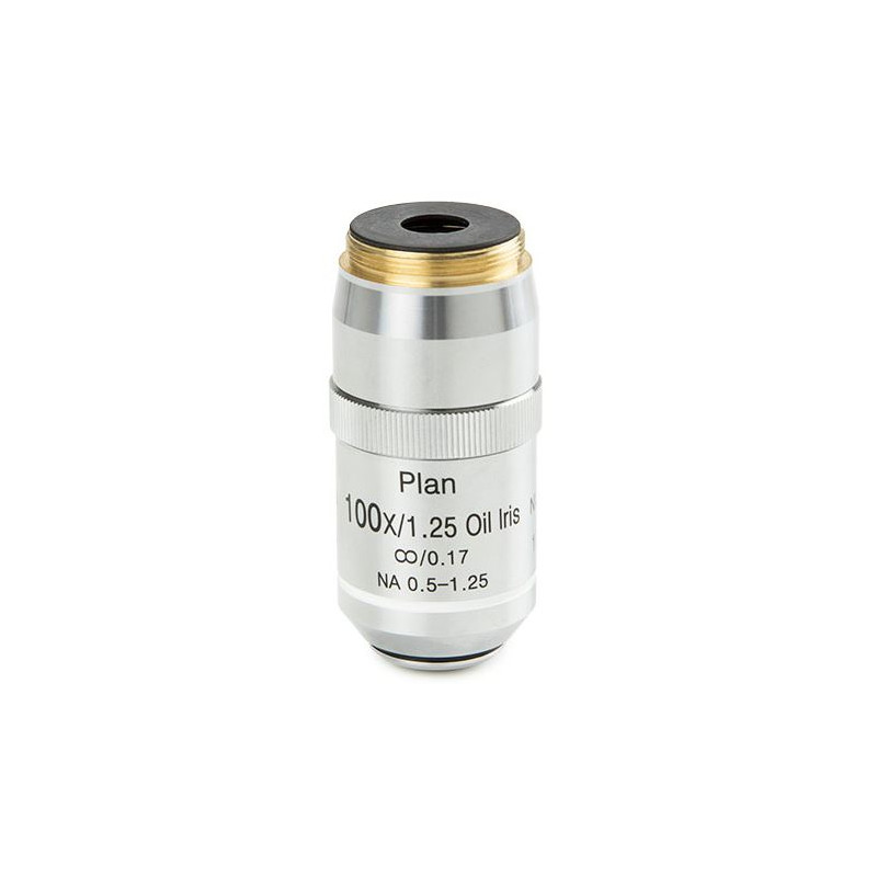 Euromex Objektiv DX.7200-I, 100x/1,25 PLi S plan, infinity, oil, iris diaphragm w.d. 0,2 mm (Delphi-X)