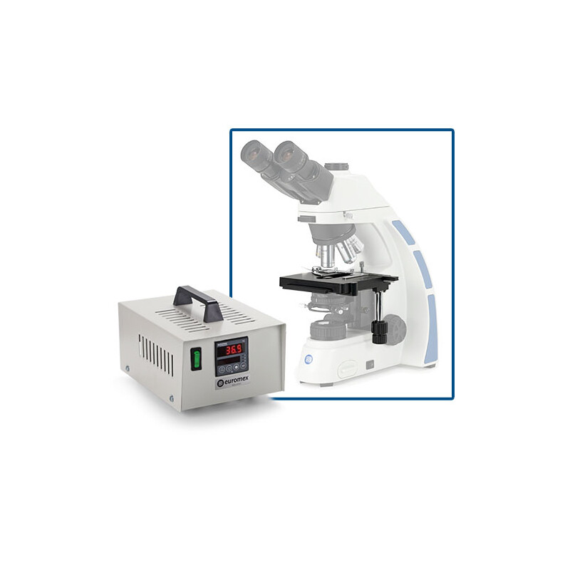 Euromex AE.5168-O, table chauffante avec régulation uniquement pour les nouveaux microscopes (Oxion)