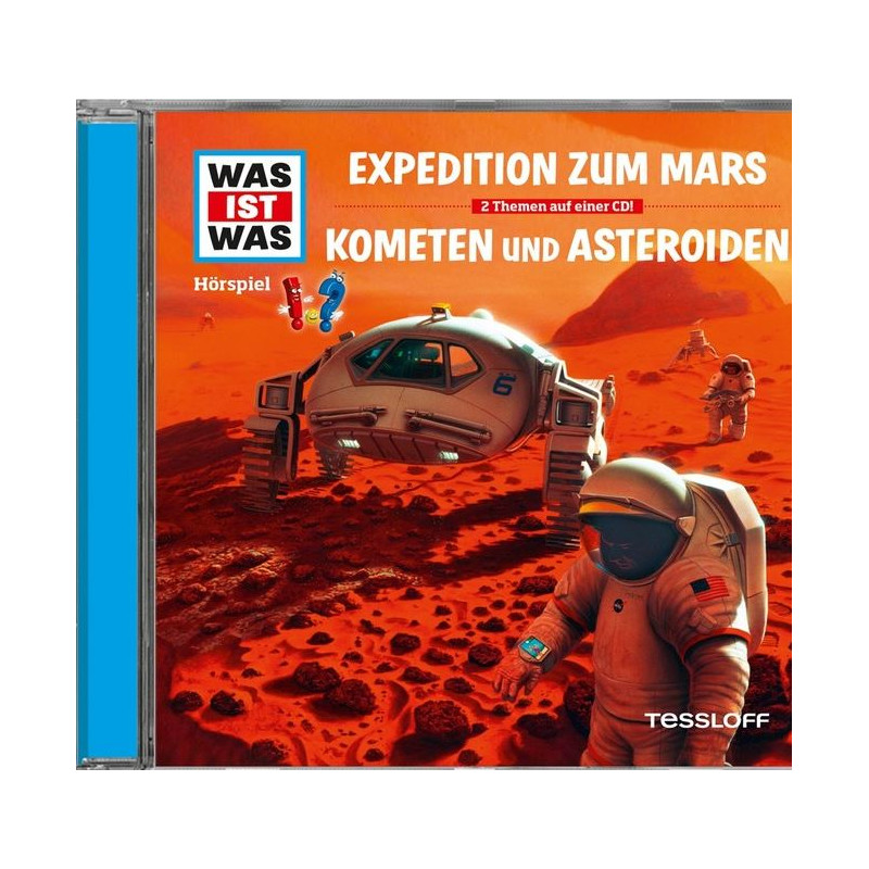 Tessloff-Verlag WAS IST WAS Hörspiel Expedition zum Mars / Kometen und Asteroiden