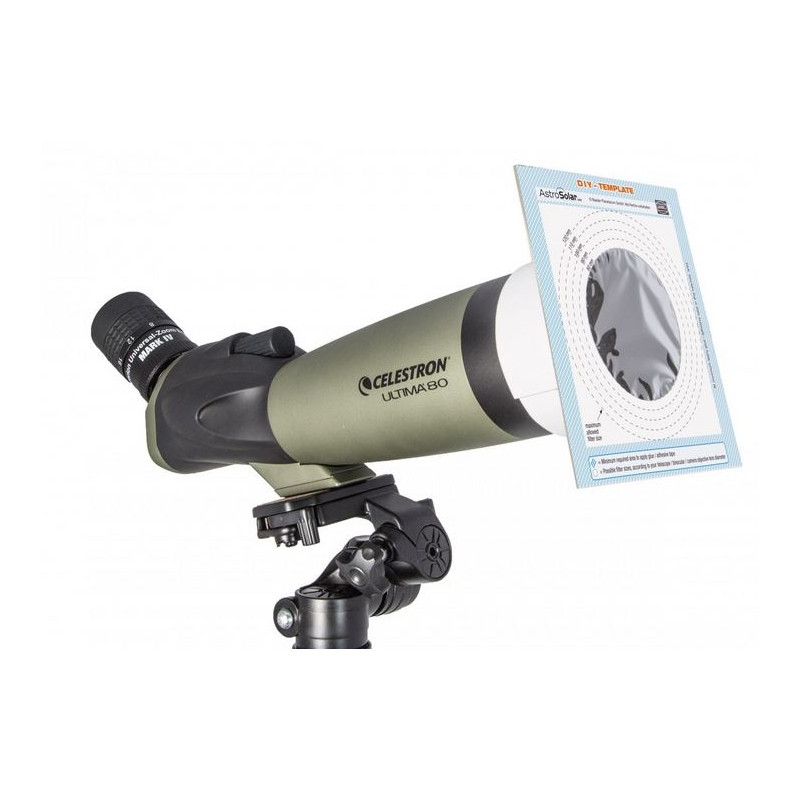 Feuille filtrante Baader Film filtrant AstroSolar® ECO-size Safety, indice d'opacité (OD) 5,0, 140 x 155 mm
