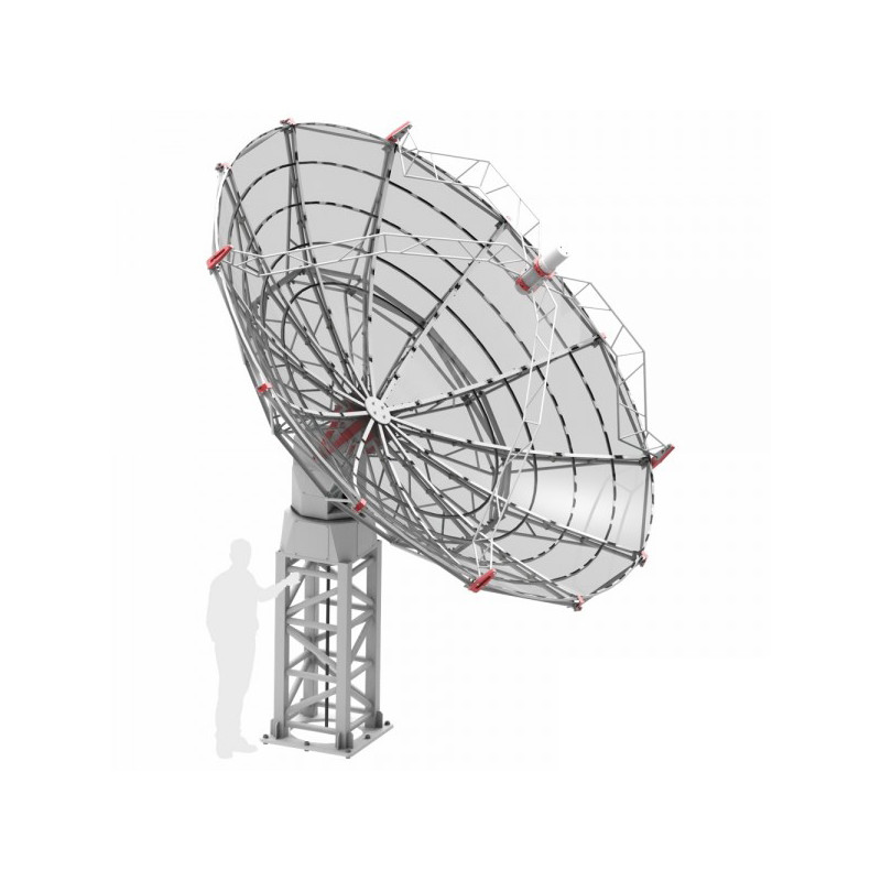 Radio2Space Radio télescope Spider 500A Advanced avec monture AZ GoTo résistant aux intempéries
