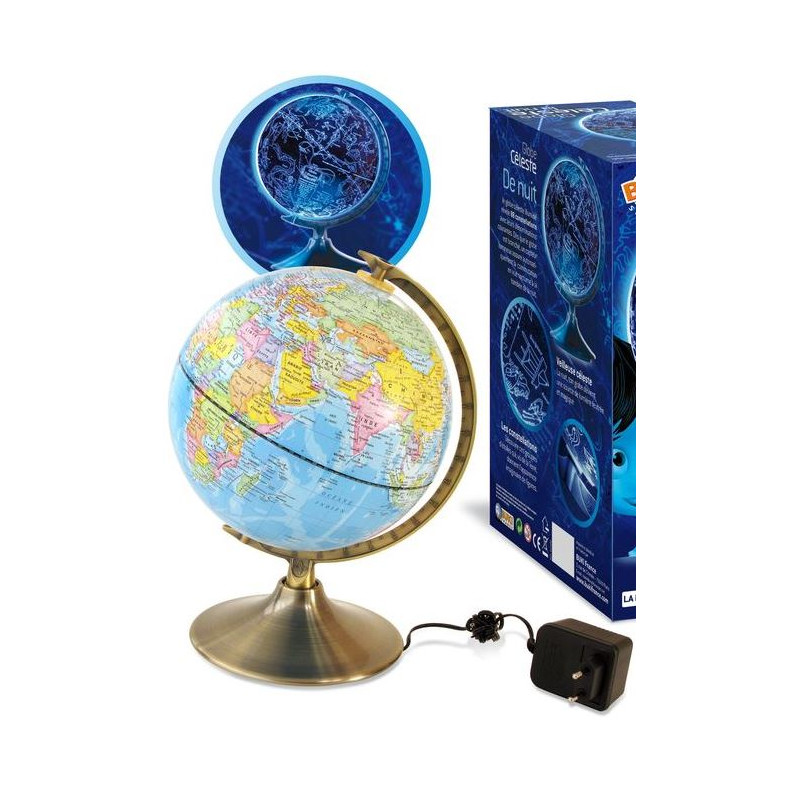 Buki Globe Jour et Nuit Allemand 21cm