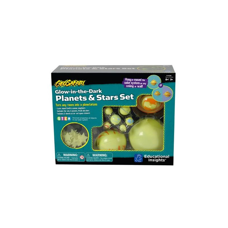 Learning Resources GeoSafari® Glow-in-the-Dark Etoiles et planètes