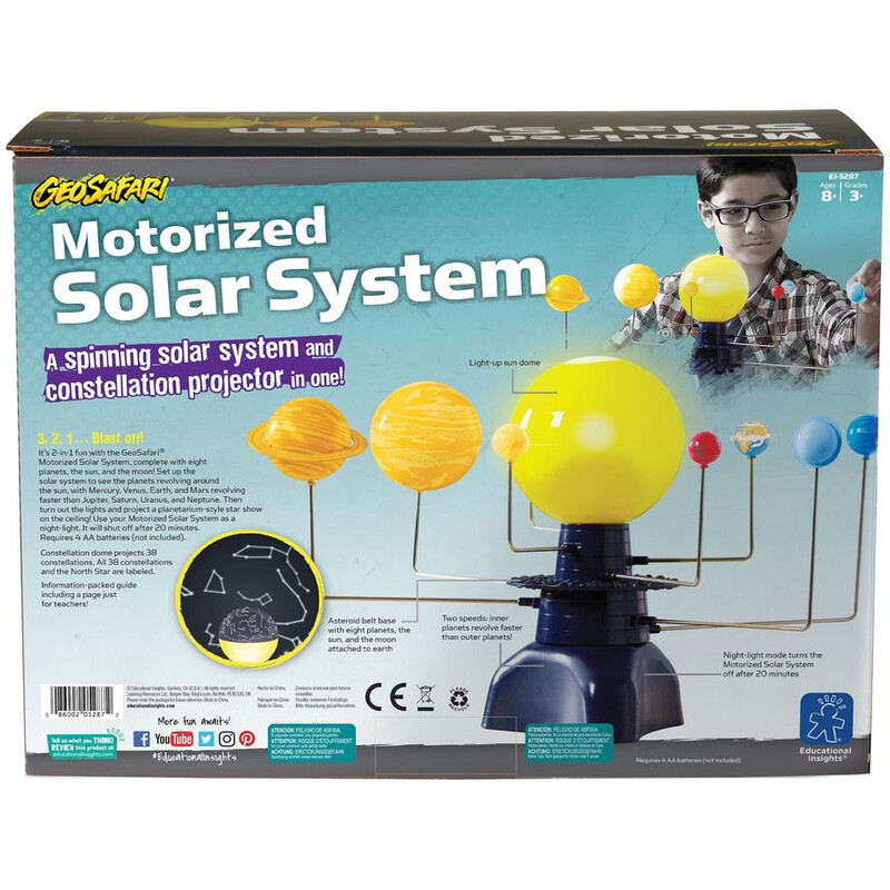 Système solaire motorisé Brainstorm - Télécommandé chez