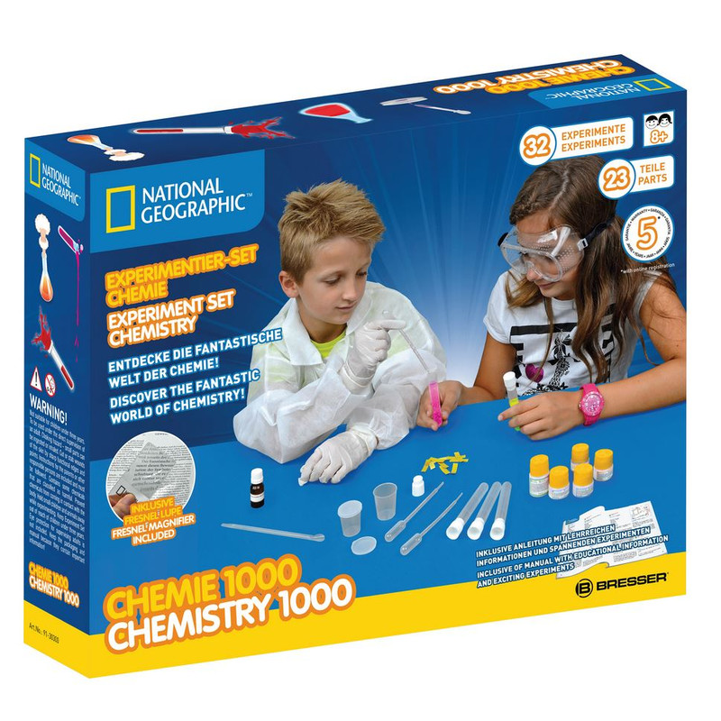 National Geographic Boîte d'expérience chimie 1000