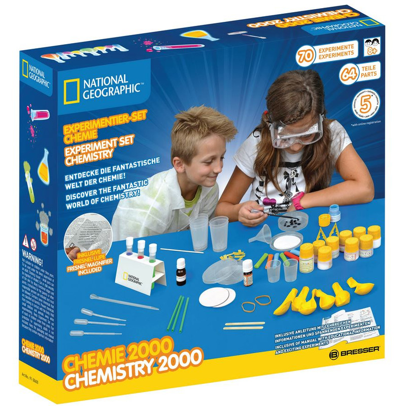 National Geographic Boîte d'expérimentation chimie 2000