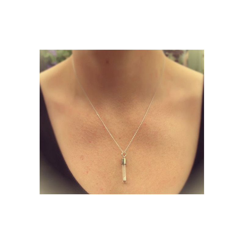 Météorites Jurassic Jewellery collier poussière de Mars (pendentif fiole)