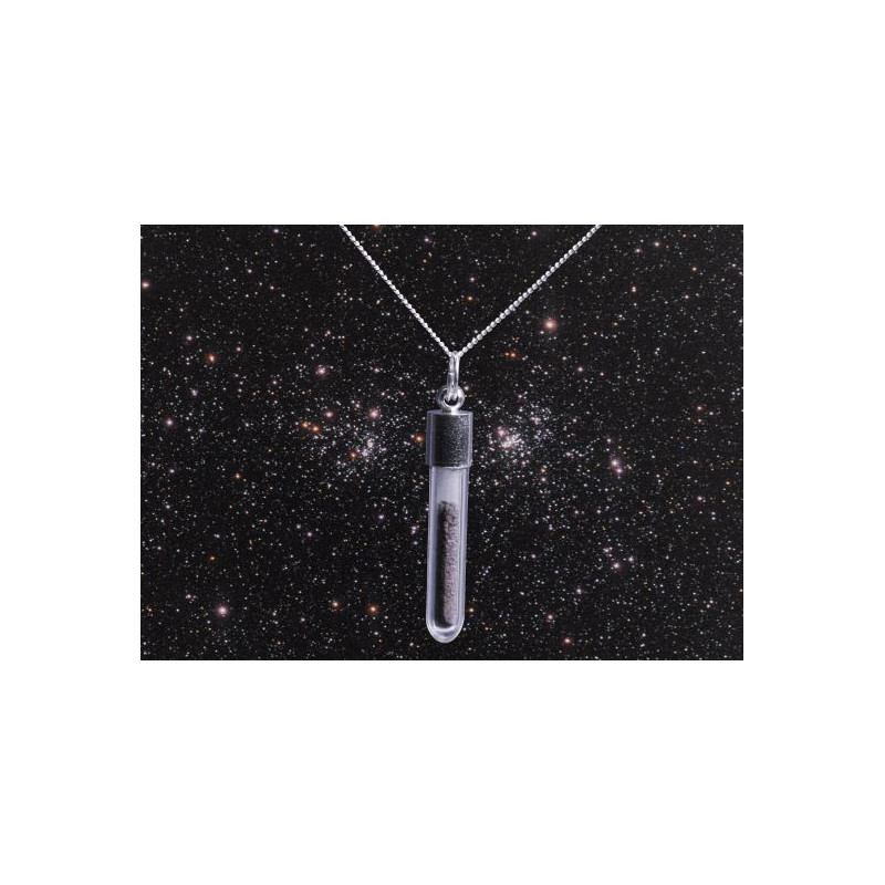 Météorites Jurassic Jewellery collier poussière de météorite (pendentif fiole)