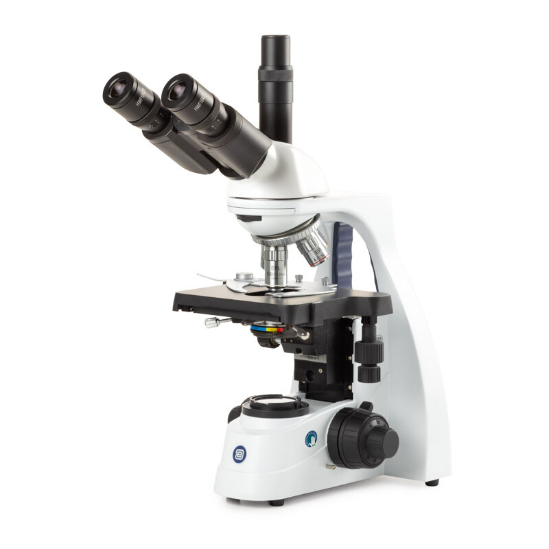 Microscope Euromex BS.1153-EPLi, trino, e-plan, infinity, 40x-1000x, 10x/20, Akku, LED, 3W