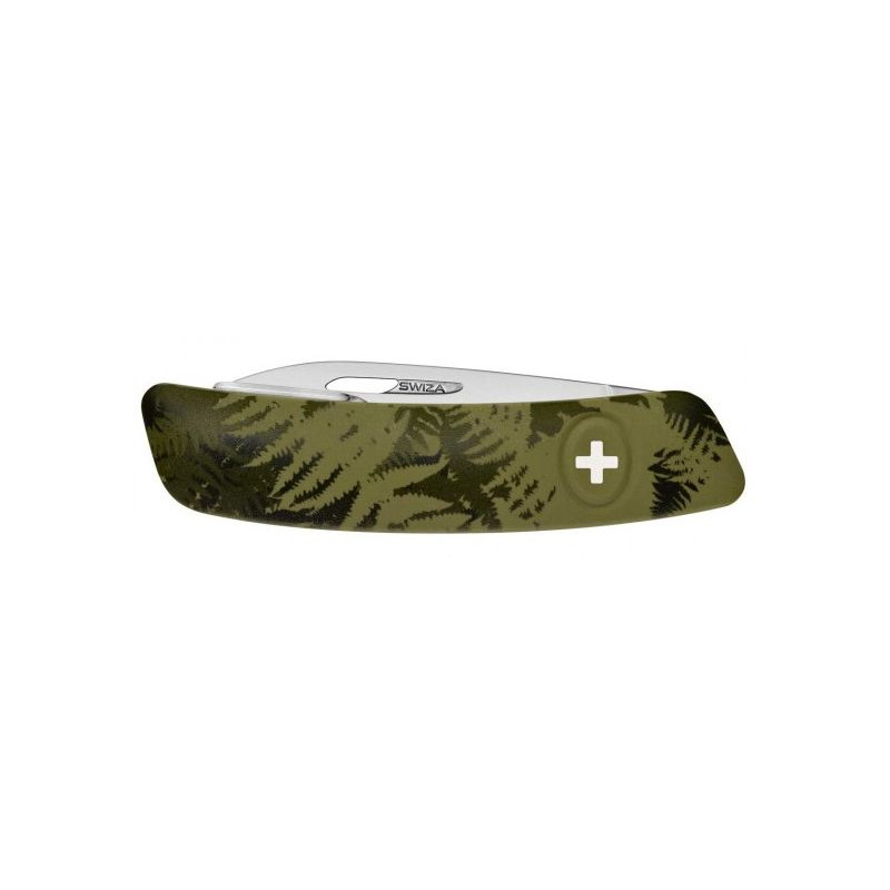 Couteaux SWIZA Couteau de poche suisse C01 SILVA Camo Farn kaki