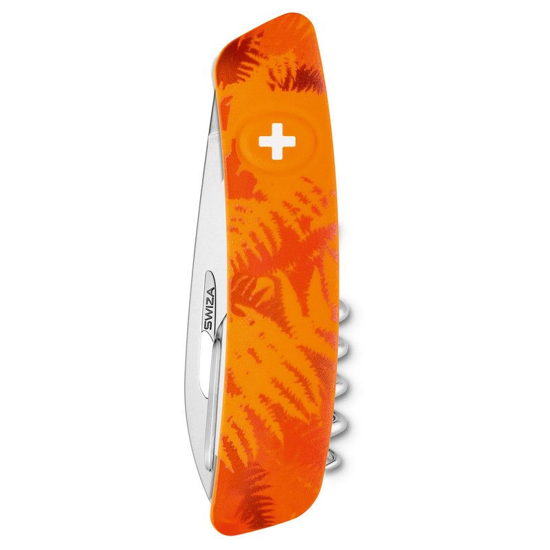 Couteaux SWIZA Couteau de poche suisse C01 FILIX Camo Farn Orange