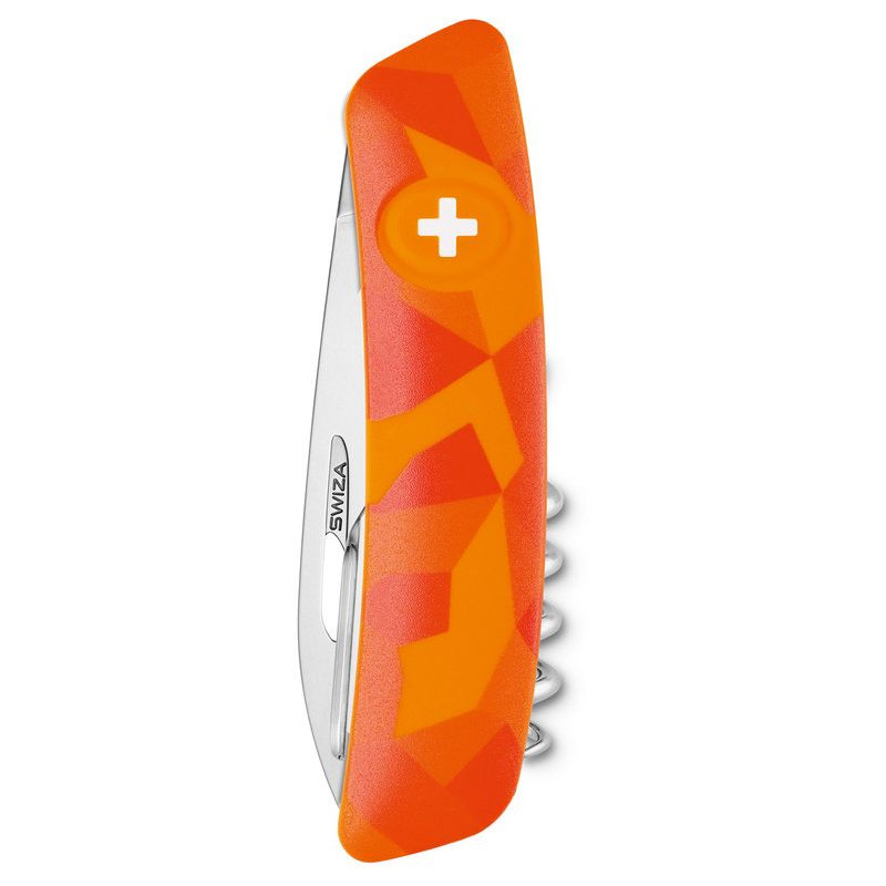 Couteaux SWIZA Couteau de poche suisse C01 LUCEO Camo Urban Orange