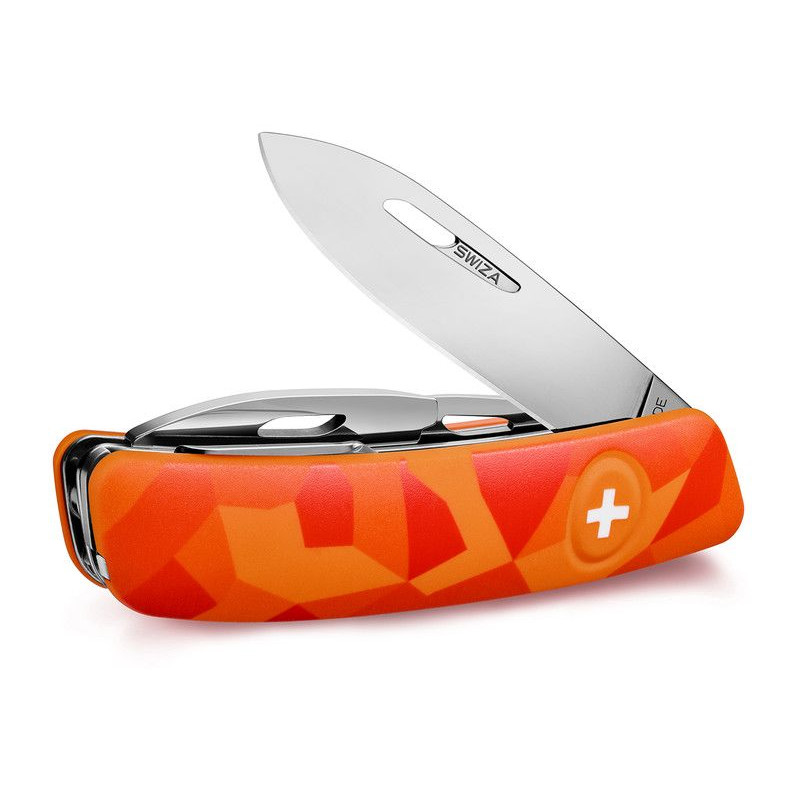 SWIZA Schweizer Taschenmesser C03 LUECO Camo Urban Orange