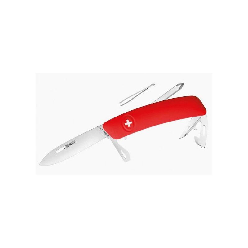 Couteaux SWIZA Couteau de poche suisse D04 rouge