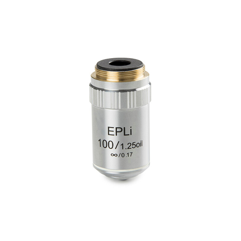 Objectif Euromex BS.8200, E-plan EPLi S100x/1.25 oil immersion IOS (infinity corrected), w.d. 0.25 mm (bScope)