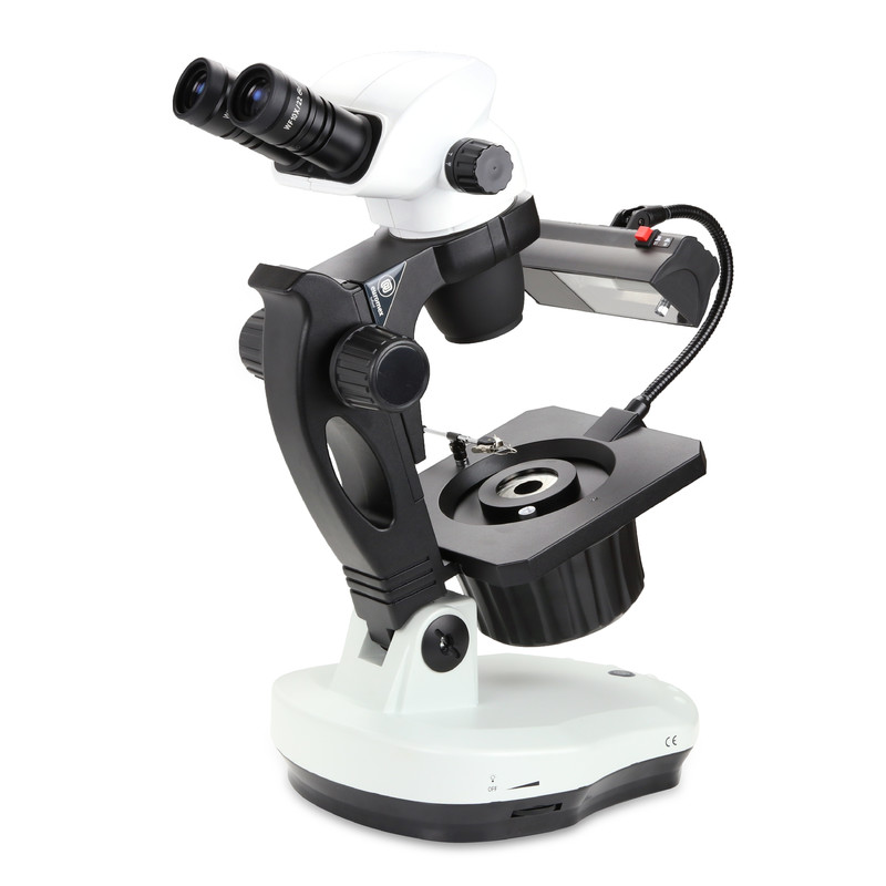 Euromex Zoom-Stereomikroskop NZ.1702-GEMF, NexiusZoom, 6.5x to 55x, 30W 6V HAL, 7W fluorescent gas-discharge, bino