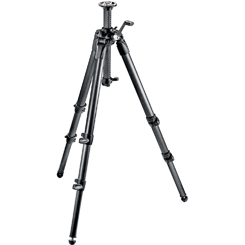 Trépied en carbone Manfrotto MT057C3-G 4 sections et colonne à crémaillère