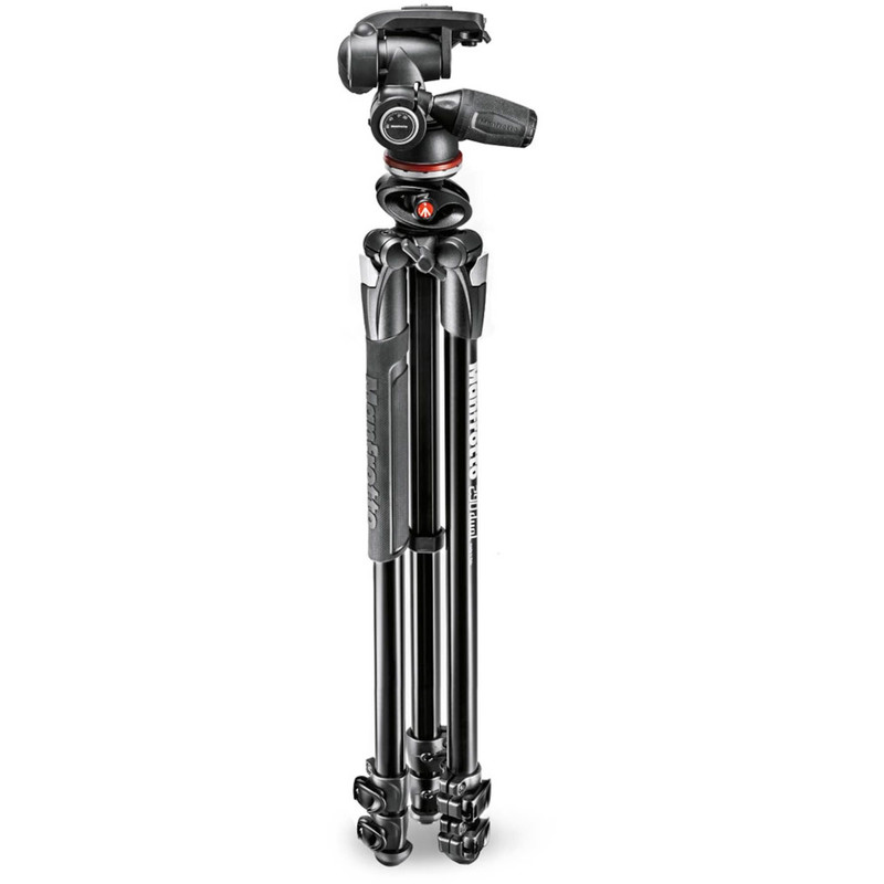 Manfrotto Aluminium-Dreibeinstativ MK290DUA3-3W mit 3-Wegeneiger