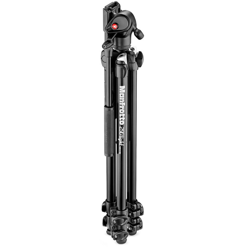 Manfrotto Aluminium-Dreibeinstativ MK290LTA3-V mit Befree Live Videoneiger