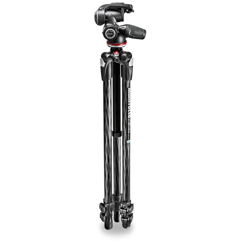 Manfrotto Carbon-Dreibeinstativ MK290XTC3-3W mit 3-Wegeneiger