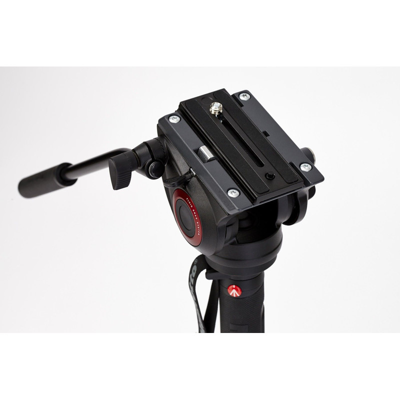 Manfrotto Aluminium-Einbeinstativ MVMXPRO500 mit Fluidneiger