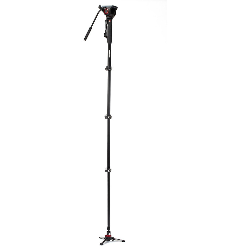 Monopied en aluminium Manfrotto MVMXPRO500 avec tête vidéo fluide