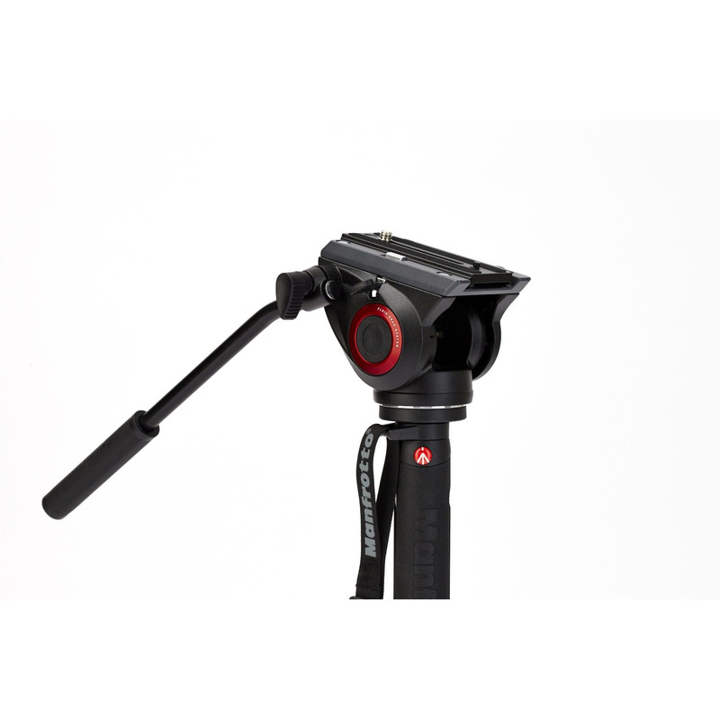 Manfrotto Aluminium-Einbeinstativ MVMXPRO500 mit Fluidneiger