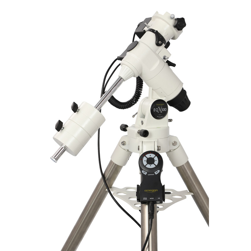 Monture Omegon Kit EQ-500 X avec moteur de suivi & viseur polaire