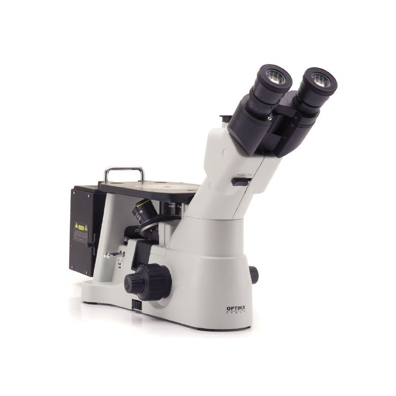 Microscope inversé Optika Mikroskop IM-3MET-US, trino, invers, IOS LWD U-PLAN MET, 50x-500x, US