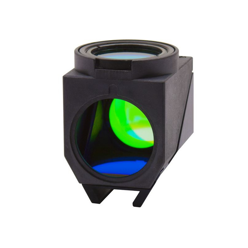 Optika LED Fluorescence Cube (LED + jeu de filtres) pour IM-3LD4, M-1237, LED rouge lointain, émission 740 nm, filtre Ex 720-760, dichroïque 770, émetteur 780LP