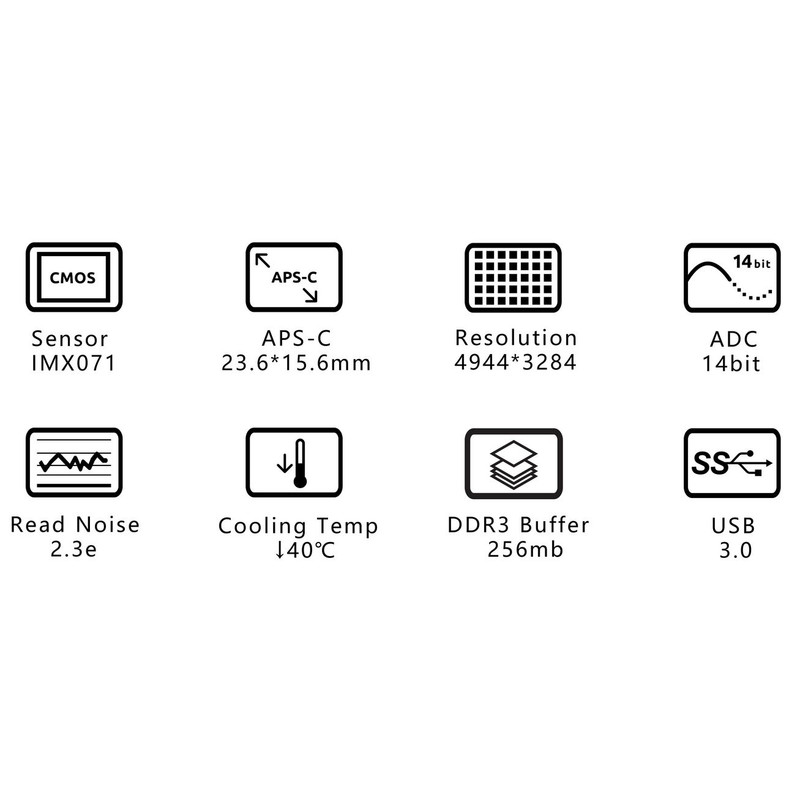 ZWO Kamera ASI 071 MC Pro Color