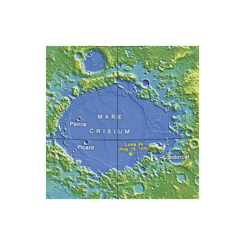 Globe Sky-Publishing Lune topographique 30 cm