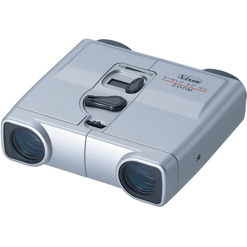 Vixen Pocket Zoom 5-15x17, en argent