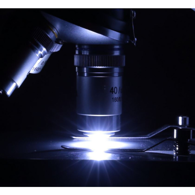 Microscope Optika achro, bino, 400x, LED, B-50B