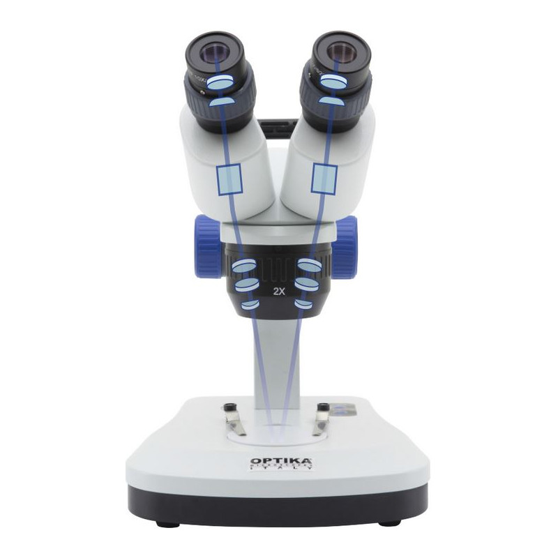 Optika Stereomikroskop SFX-33, bino, 20x, 40x, Festarm