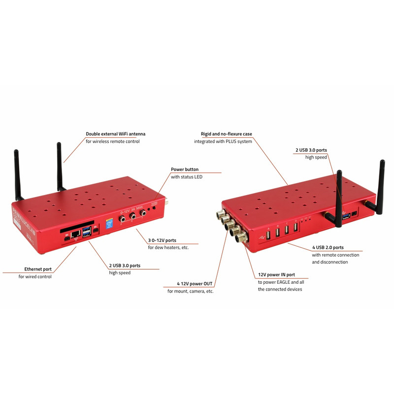 PrimaLuceLab Unité de commande pour l'astrophotographie EAGLE 2
