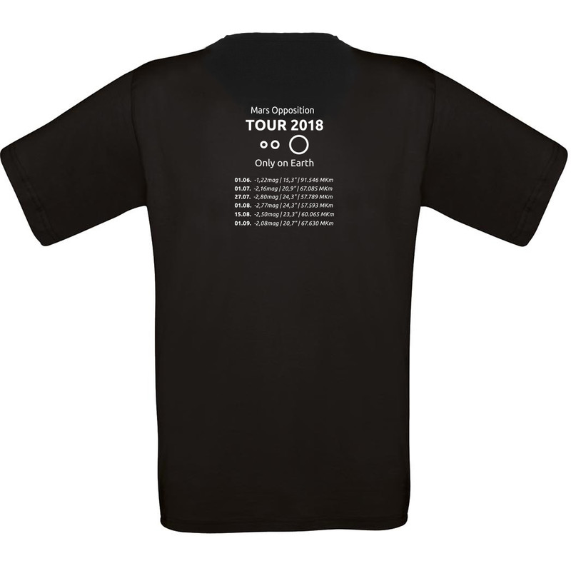 T-Shirt Mars Opposition 2018 - Size 2XL black