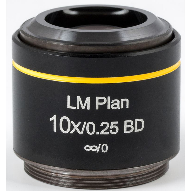 Objectif Motic LM BD PL, CCIS, LM, plan, achro, BD 10x/0.25, w.d.16.3mm (AE2000 MET)