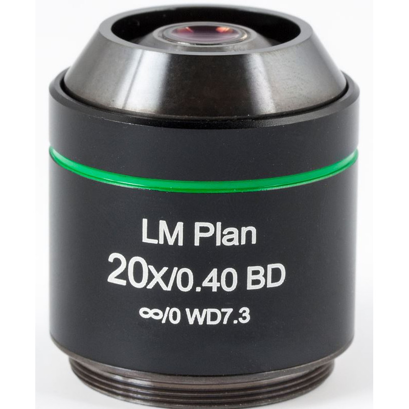 Objectif Motic LM BD PL, CCIS, LM, plan, achro, BD 20x/0.4 w.d.7.3mm (AE2000 MET)